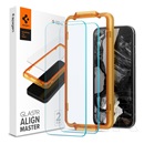 Spigen Google Pixel 8a alm fc képernyővédő üveg 2db (2.5d, extra karcálló, 9h, ultravékony, színkiemelés) átlátszó