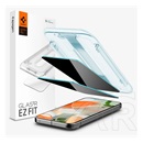 Spigen Google Pixel 9 Pro XL ez fit képernyővédő üveg (2.5d, betekintés védelem, 0.2mm, 9h + segédkeret) átlátszó