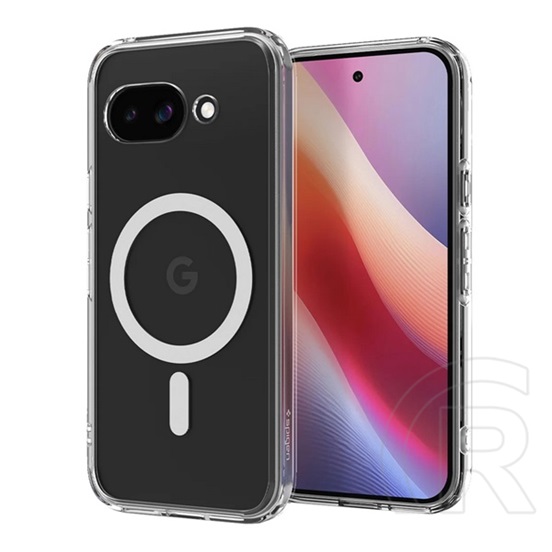 Spigen Google Pixel 9a ultra hybrid mag műanyag telefonvédő (ütésállóság, légpárnás keret, magsafe) átlátszó