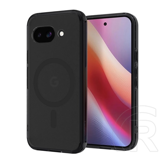 Spigen Google Pixel 9a ultra hybrid mag műanyag telefonvédő (ütésállóság, légpárnás keret, magsafe) fekete