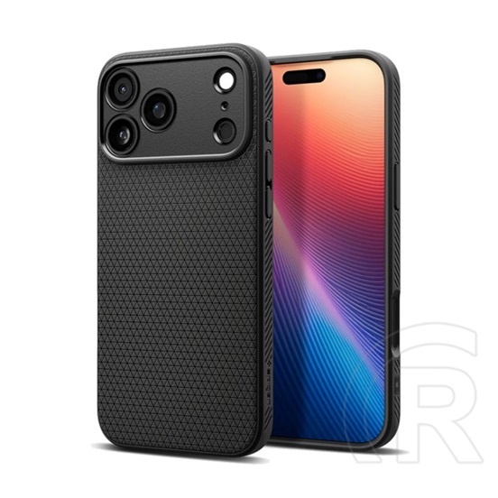 Spigen Liquid Air Apple iPhone 17 Pro Max tok, Fekete