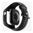 Spigen Liquid Air Pro szilikon óra keret (szilikon szíj, ütésálló, prémium, fekete)