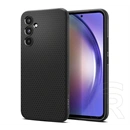 Spigen Liquid Air szilikon telefonvédő (ütésállóság, légpárnás sarok, rombusz, prémium minőség, fekete)