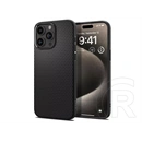 Spigen Liquid Air ütésálló tok (Apple iPhone 15 Pro Max, fekete)