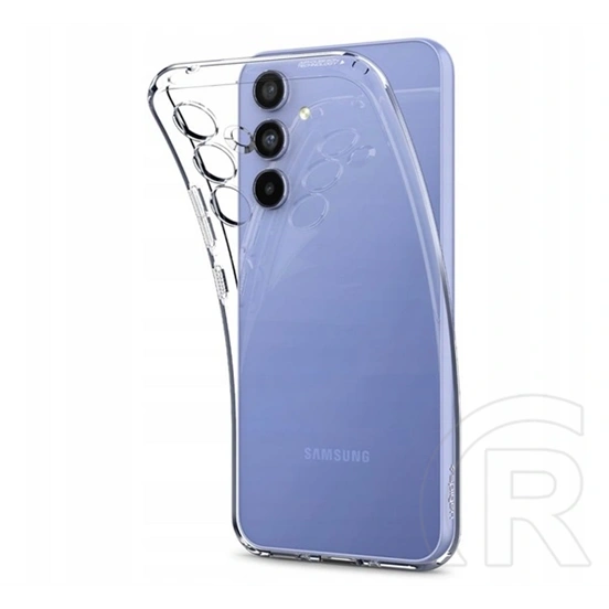 Spigen Liquid Crystal szilikon telefonvédő (ütésállóság, légpárnás sarok, átlátszó)