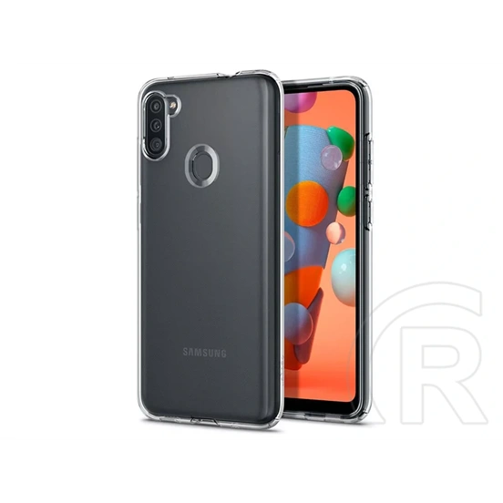 Spigen Liquid Crystal ütésálló tok (Samsung A115F Galaxy A11, átlátszó)