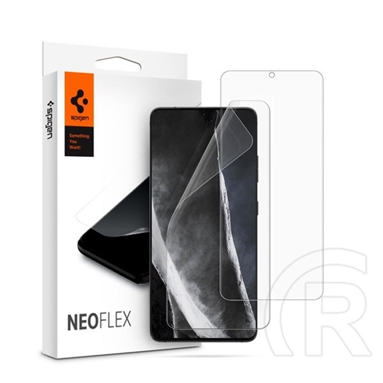 Spigen Neo FlexHD Samsung Galaxy S21 Ultra hajlított kijelzővédő fólia (2db előlapi)