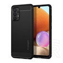 Spigen Rugged Armor Samsung Galaxy A52 Matte tok (fekete)