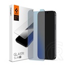 Spigen SLIM HD ANTIBLUE Apple iPhone 12 mini képernyővédő üveg (2.5D, kék fény elleni védelem, ultravékony, 0.2mm, 9H)