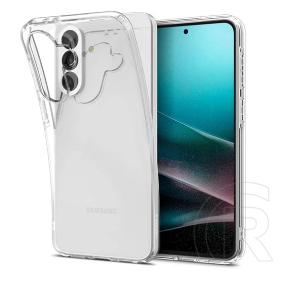 Spigen Samsung A37 5G liquid crystal szilikon telefonvédő (ütésállóság, légpárnás sarok) átlátszó
