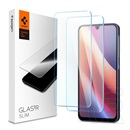 Spigen Samsung Galaxy A16 5G (SM-A166)  slim képernyővédő üveg 2db (tokbarát, ultravékony, extra karcálló, 9h) átlátszó