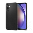 Spigen Samsung Galaxy A35 5G (SM-A356) liquid air szilikon telefonvédő (ütésállóság, légpárnás sarok, rombusz) fekete