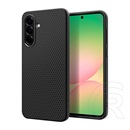 Spigen Samsung Galaxy A56 5G (SM-A566) liquid air szilikon telefonvédő (ütésállóság, légpárnás sarok, rombusz) fekete