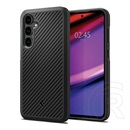 Spigen Samsung Galaxy S23 FE (SM-S711) core armor szilikon telefonvédő (ütésállóság, kameravédő, csíkos) fekete