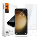 Spigen Samsung Galaxy S23 (SM-S911) neoflex képernyővédő fólia 2db (full screen, íves részre, tok barát) átlátszó