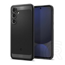 Spigen Samsung Galaxy S24 FE (SM-S721) rugged armor szilikon védő (ütésállóság, légpárnás sarok, karbon minta) fekete