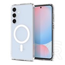 Spigen Samsung Galaxy S24 FE (SM-S721) ultra hybrid mag műanyag védő (ütésállóság, légpárnás keret, magsafe) fehér