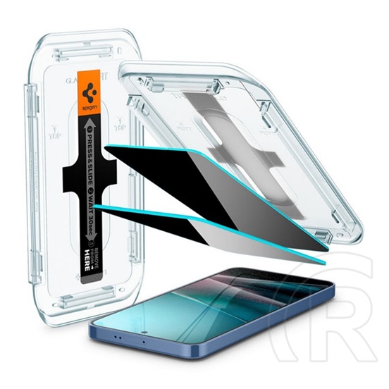Spigen Samsung Galaxy S24 Plus (SM-S926)  ez fit hd védő üveg 2db (2.5d, betekintés védelem, 9h + segédkeret) átlátszó