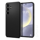 Spigen Samsung Galaxy S24 Plus (SM-S926) liquid air szilikon telefonvédő (ütésállóság, légpárnás sarok, rombusz) fekete