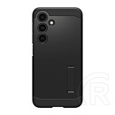 Spigen Samsung Galaxy S24 (SM-S921) tough armor műanyag telefonvédő (szilikon keret, ütésállóság, kitámasztó) fekete