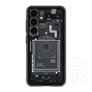 Spigen Samsung Galaxy S24 (SM-S921) ultra hybrid zero one műanyag telefonvédő (ütésállóság, légpárnás keret) sötétszürke