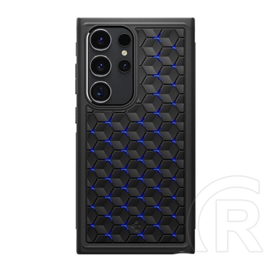 Spigen Samsung Galaxy S24 Ultra (SM-S928) cryo armor szilikon telefonvédő (ütésállóság, légpárnás sarok, hatszög) fekete