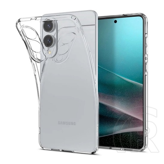 Spigen Samsung Galaxy S25 Edge (SM-S937) liquid crystal szilikon telefonvédő (ütésállóság, légpárnás sarok) átlátszó