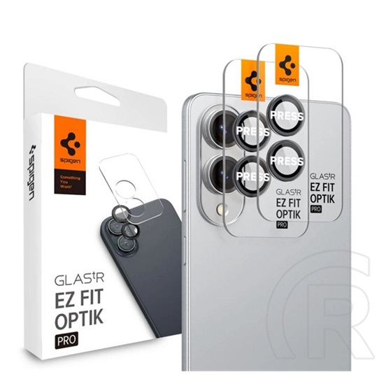 Spigen Samsung Galaxy S25 Edge (SM-S937) optik kameravédő üveg 2db (9h) átlátszó