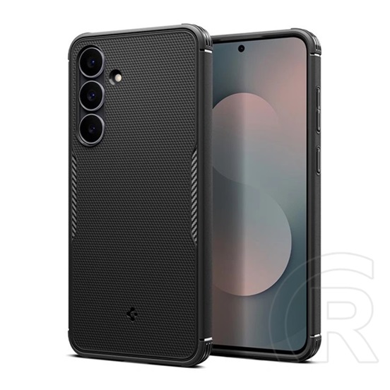 Spigen Samsung Galaxy S25 FE (SM-S731) core armor mag szilikonvédő (ütésálló, kameravédő, érdes felület, magsafe) fekete