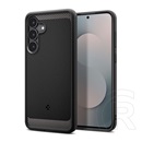 Spigen Samsung Galaxy S25 FE (SM-S731) rugged armor szilikon védő (ütésállóság, légpárnás sarok, karbon minta) fekete