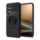 Spigen Samsung Galaxy S25 (SM-S931) Spigen slim armor mag szilikon védő (műanyag hátlap, ütésálló, magsafe) fekete