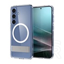 Spigen Samsung Galaxy S25 (SM-S931) ultra hybrid s műanyag védő (ütésálló, kitámasztó, magsafe) átlátszó