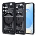 Spigen Samsung Galaxy S25 (SM-S931) ultra hybrid zero one műanyag védő (ütésálló, légpárnás keret, magsafe) fekete