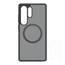 Spigen Samsung Galaxy S25 Ultra (SM-S938) Spigen capella szilikon védő (ütésálló, matt, magsafe) fekete/ezüst