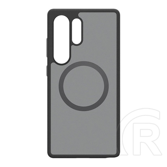 Spigen Samsung Galaxy S25 Ultra (SM-S938) Spigen capella szilikon védő (ütésálló, matt, magsafe) fekete/ezüst