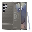 Spigen Samsung Galaxy S25 Ultra (SM-S938) Spigen parallax szilikon védő (ütésálló, magsafe, 3d rombusz) világosszürke