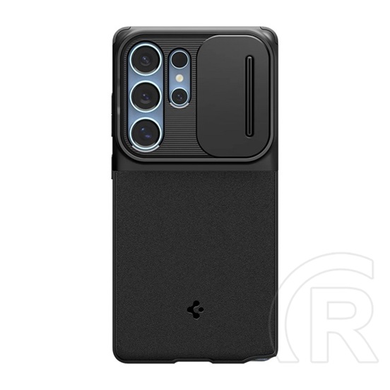 Spigen Samsung Galaxy S25 Ultra (SM-S938) optic armor szilikon telefonvédő (kameravédő) fekete