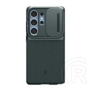 Spigen Samsung Galaxy S25 Ultra (SM-S938) optic armor szilikon telefonvédő (kameravédő) sötétzöld
