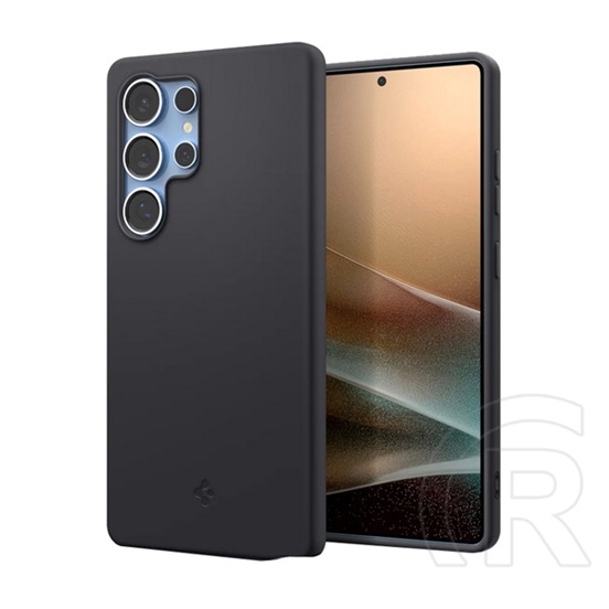 Spigen Samsung Galaxy S25 Ultra (SM-S938) silicone fit mag szilikon telefonvédő (ütésállóság, magsafe) fekete