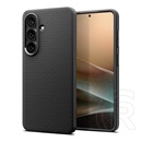Spigen Samsung Galaxy S26 Plus (SM-S947) liquid air szilikon telefonvédő (ütésállóság, légpárnás sarok, rombusz) fekete