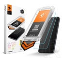 Spigen Samsung Galaxy S26 (SM-S942) glass tr ez fit pro hd képernyővédő üveg 2db (tokbarát, segédkeret) átlátszó