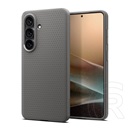 Spigen Samsung Galaxy S26 (SM-S942) liquid air szilikon telefonvédő (ütésállóság, légpárnás sarok, rombusz) sötétszürke