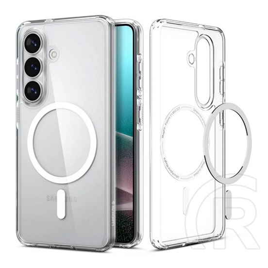 Spigen Samsung Galaxy S26 (SM-S942) ultra hybrid mag műanyag telefonvédő (ütésállóság, légpárnás keret, magsafe) fehér