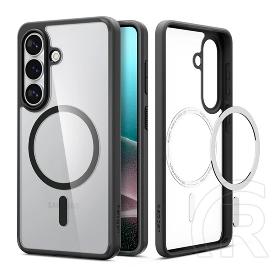 Spigen Samsung Galaxy S26 (SM-S942) ultra hybrid mag műanyag telefonvédő (ütésállóság, légpárnás keret, magsafe) fekete