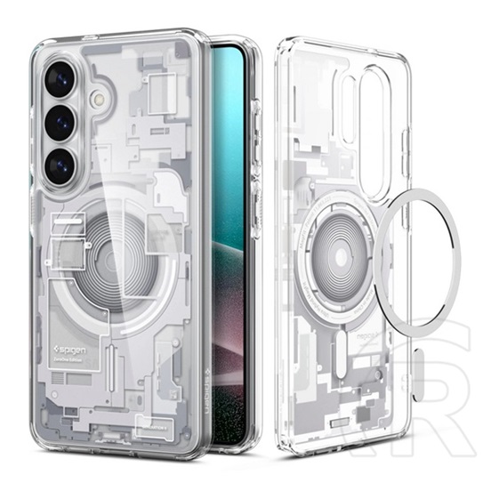 Spigen Samsung Galaxy S26 (SM-S942) ultra hybrid zero one műanyag védő (ütésállóság, légpárnás keret, magsafe) fehér