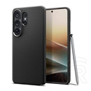 Spigen Samsung Galaxy S26 Ultra (SM-S948) liquid air szilikon telefonvédő (ütésállóság, légpárnás sarok, rombusz) fekete