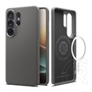 Spigen Samsung Galaxy S26 Ultra (SM-S948) liquid air védő (ütésálló, légpárnás sarok, rombusz, magsafe) sötétszürke