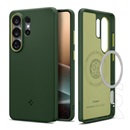 Spigen Samsung Galaxy S26 Ultra (SM-S948) nano pop szilikon telefonvédő (kameravédő, magsafe) sötétzöld