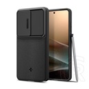 Spigen Samsung Galaxy S26 Ultra (SM-S948) optik armor szilikon telefonvédő (kameravédő) fekete