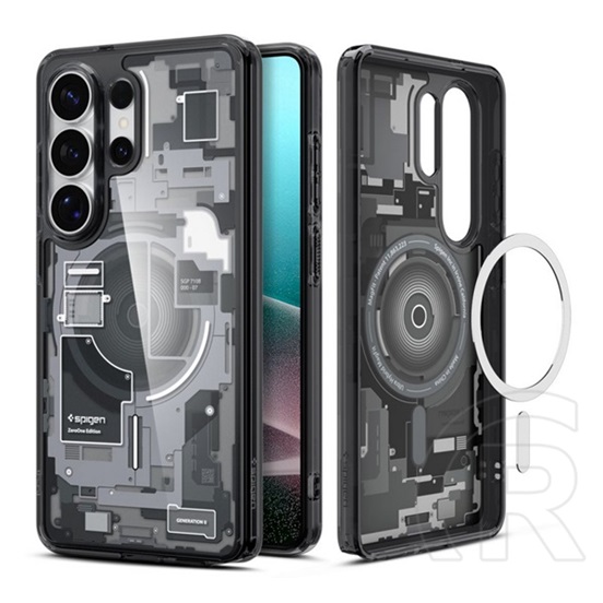 Spigen Samsung Galaxy S26 Ultra (SM-S948) ultra hybrid zero one műanyag védő (ütésálló, légpárnás keret, magsafe) fekete